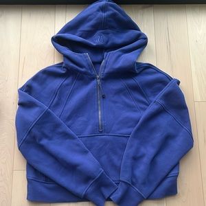 lululemon scuba oversized half-zip hoodie